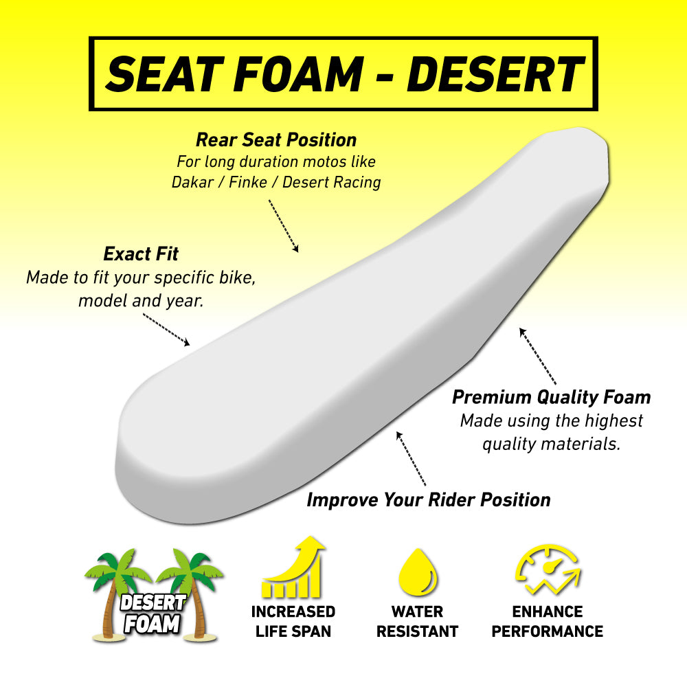 KTM SX/SXF 11-15 /EXC/EXCF 12-16 DESERT Seat Foam