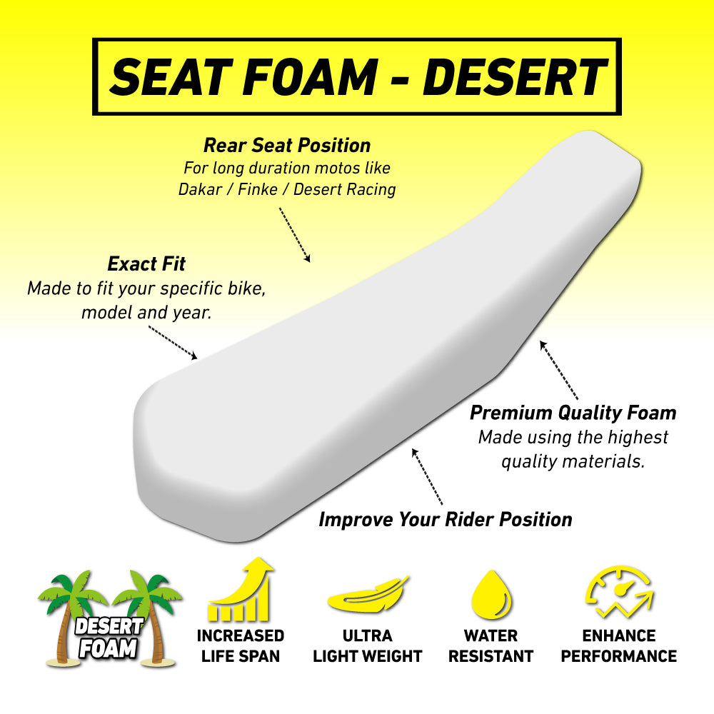 Honda CRF450 17-20/CRF250 18-21/ CRF450FX 18-23 Desert Seat Foam