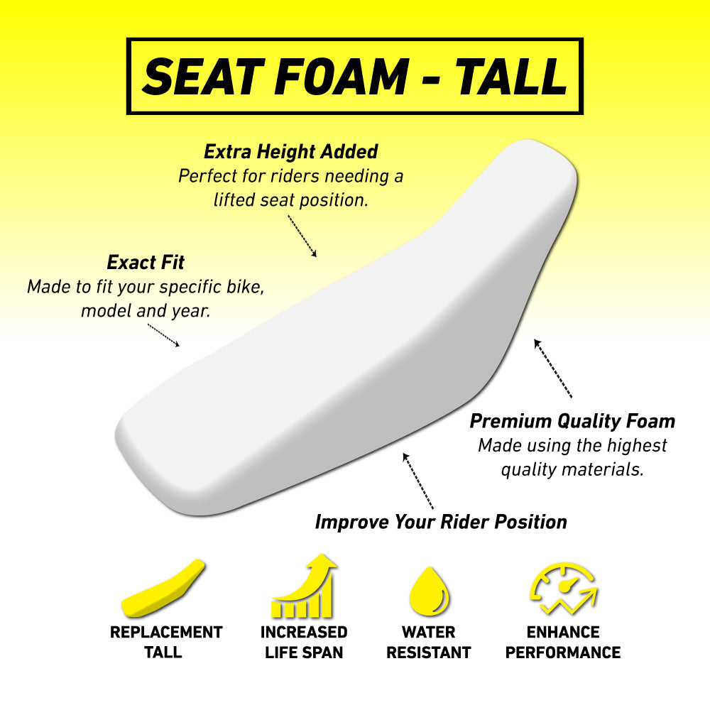 Honda CRF150RB 07-23 TALL Seat Foam