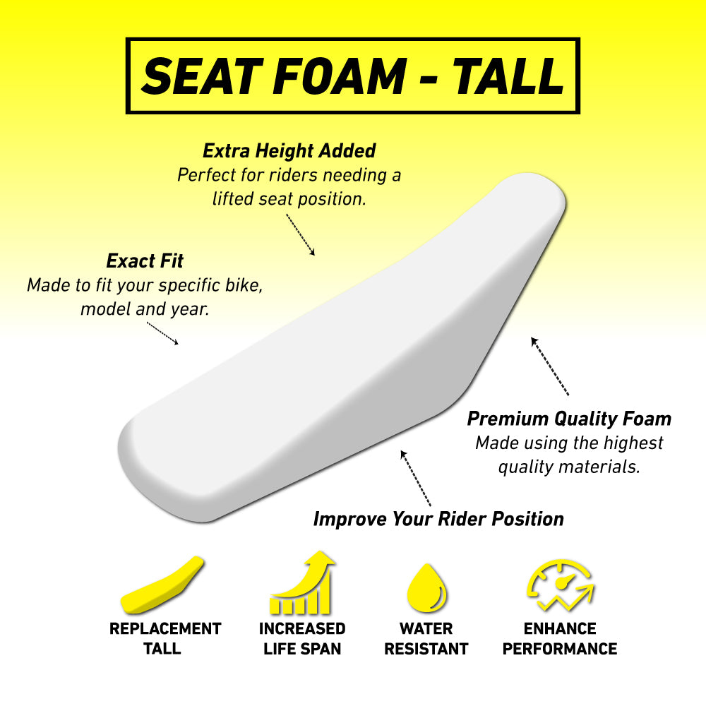 Honda CRF250 14-17/CRF450 13-16 TALL Seat Foam
