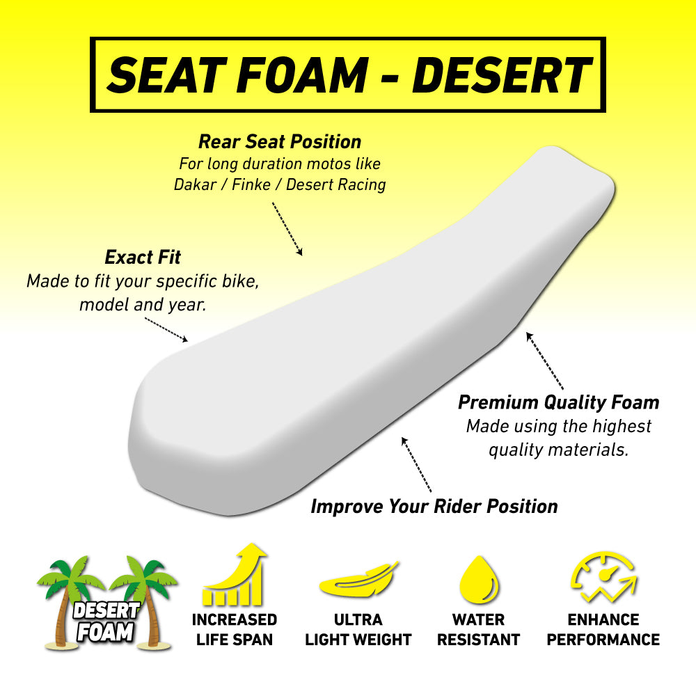 Honda CRF450R/CRF450RX 21-23/ CRF250R/CRF250RX 22-23 Desert Seat Foam