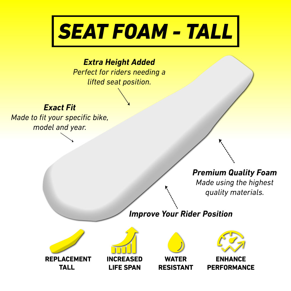 Honda CRF450R/CRF450RX 21-23/ CRF250R/CRF250RX 22-23 TALL Seat Foam