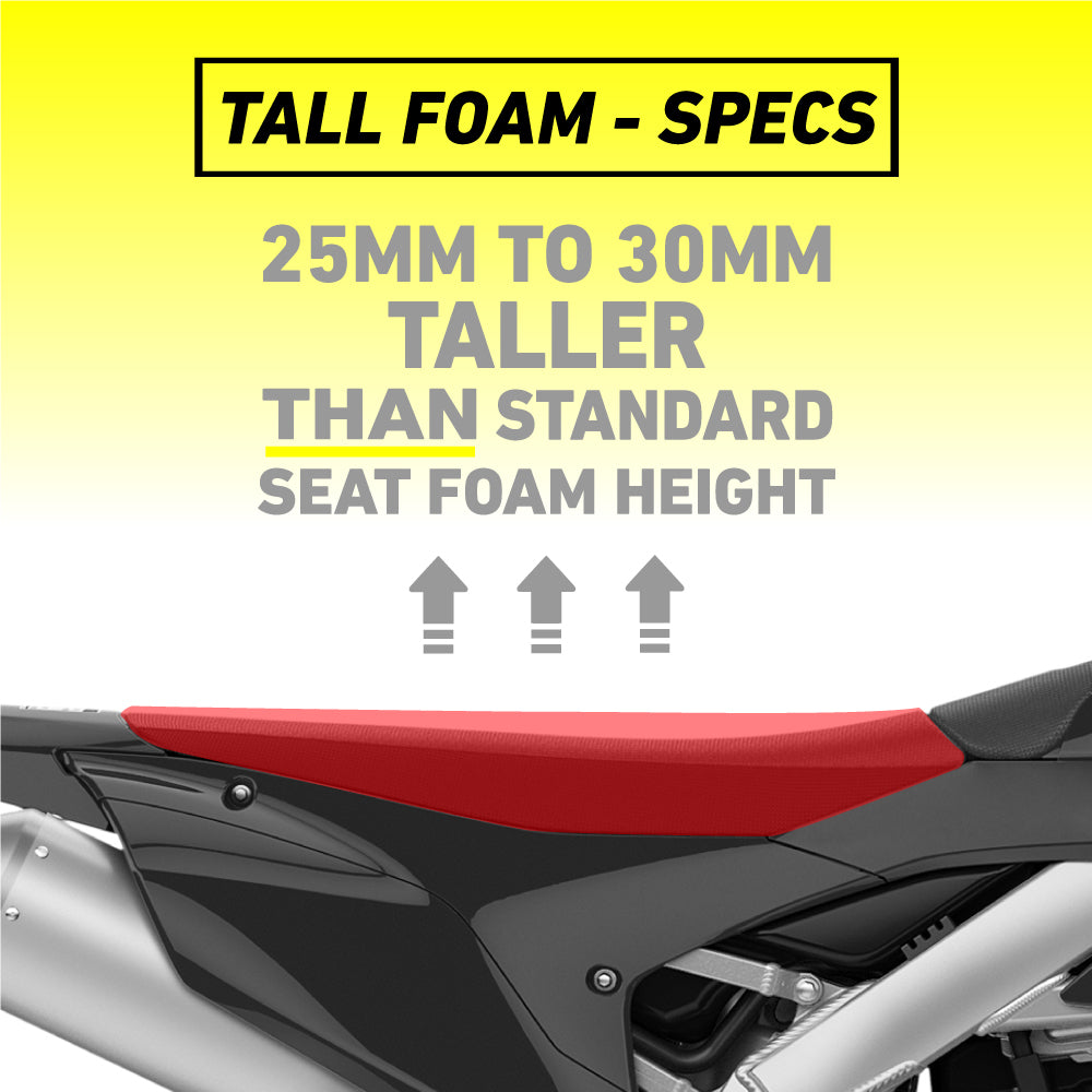 Husqvarna TC/TX/FC/FS 19-22 TE/FE 20-23 TALL Seat Foam