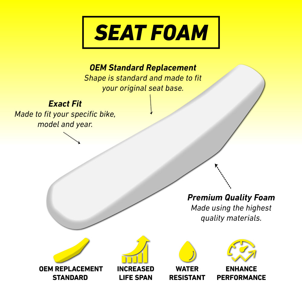 TM MX125/144/250/300 2T 22-23/ EN250/300/450/530 4T 22-23 Standard OEM Seat Foam
