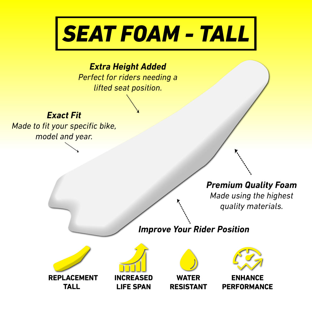 Sherco 250/300SE 14-16 /SEF 12-16 TALL Seat Foam