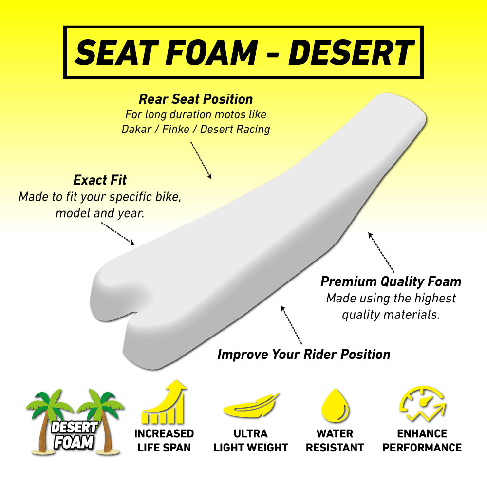 Sherco 125/250/300SE-R 17-23 /SEF-R 17-23 Desert Seat Foam