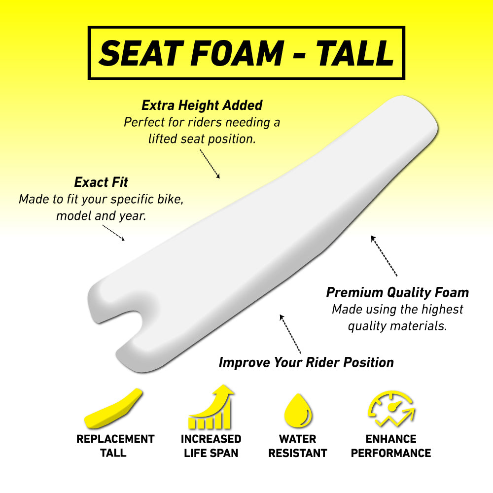 Sherco 125/250/300SE-R 17-23 /SEF-R 17-23 TALL Seat Foam