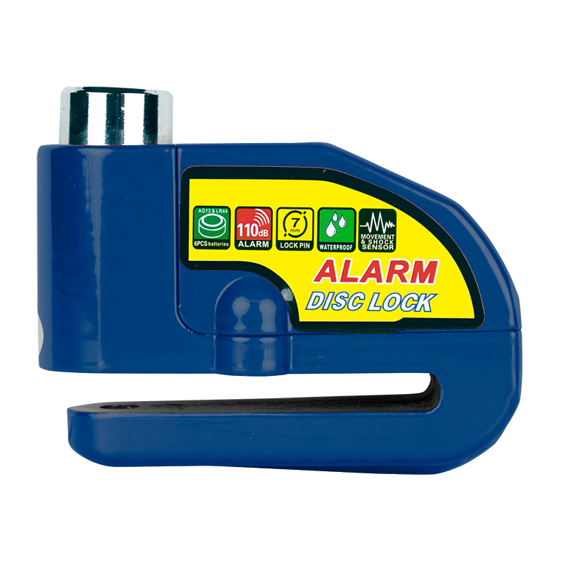 110dB alarm Disc lock Blue