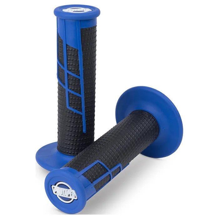 Protaper Clamp-On 1/2 Waffle Grip Blue/ Black