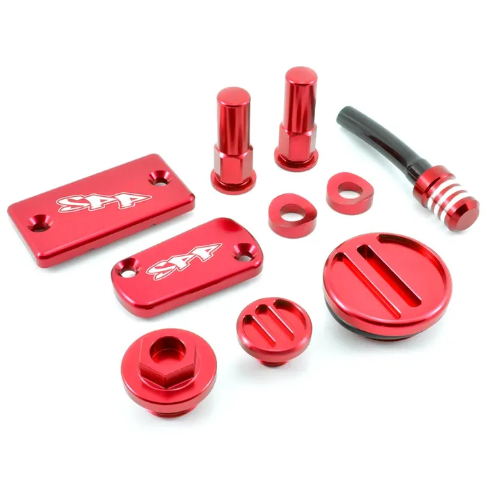 SPP Factory Look Kit Kawasaki KX250F Red