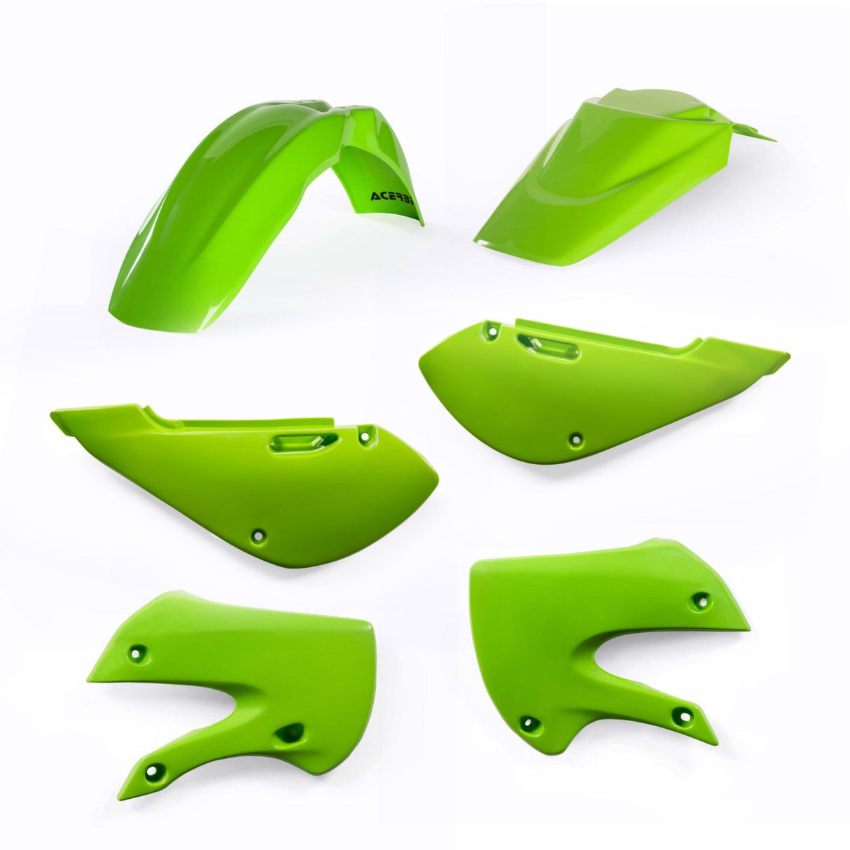 ACERBIS PLASTIC KIT KAWASAKI KX 65 00-23 GREEN