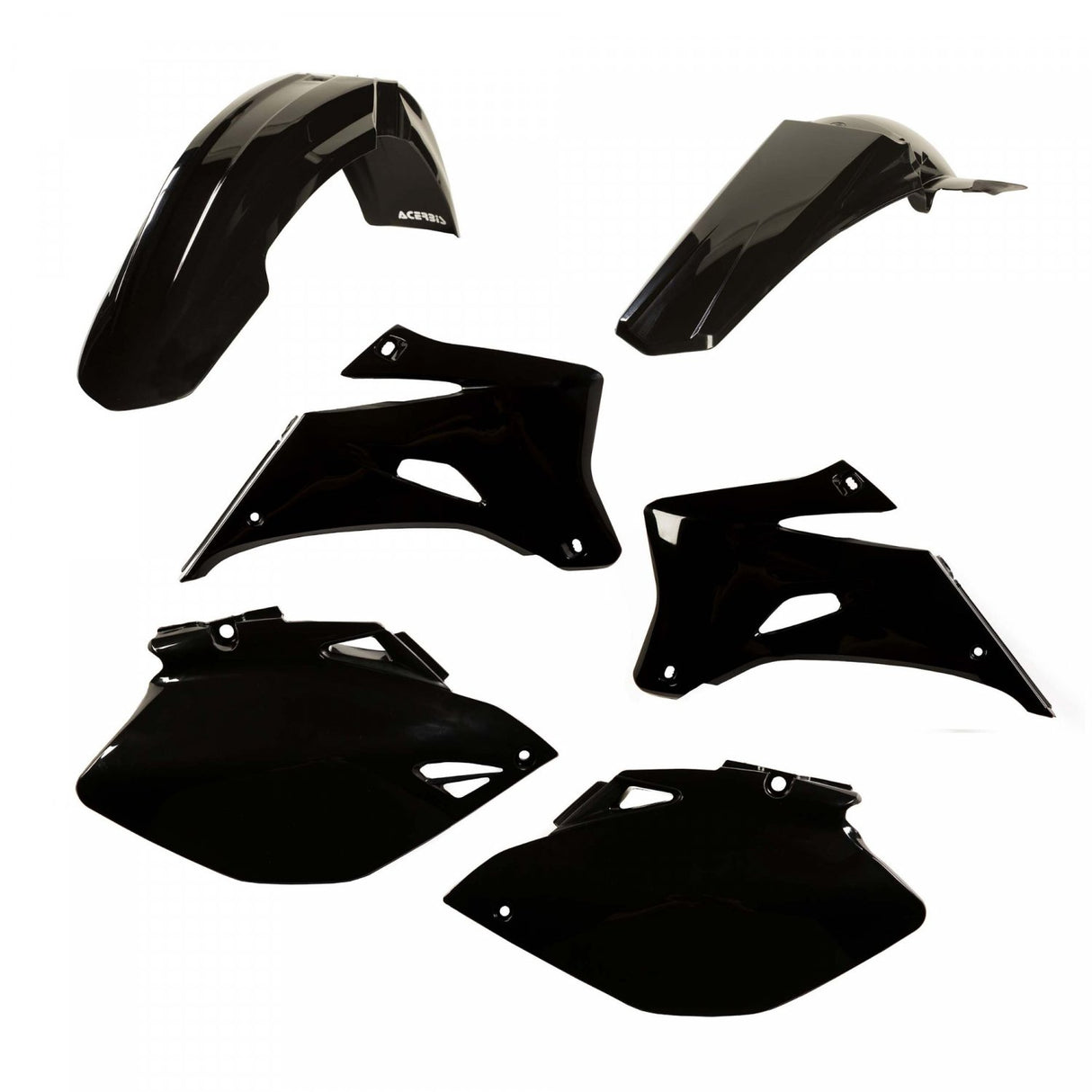 ACERBIS PLASTIC KIT YAMAHA YZF 250 450 06-09 BLACK
