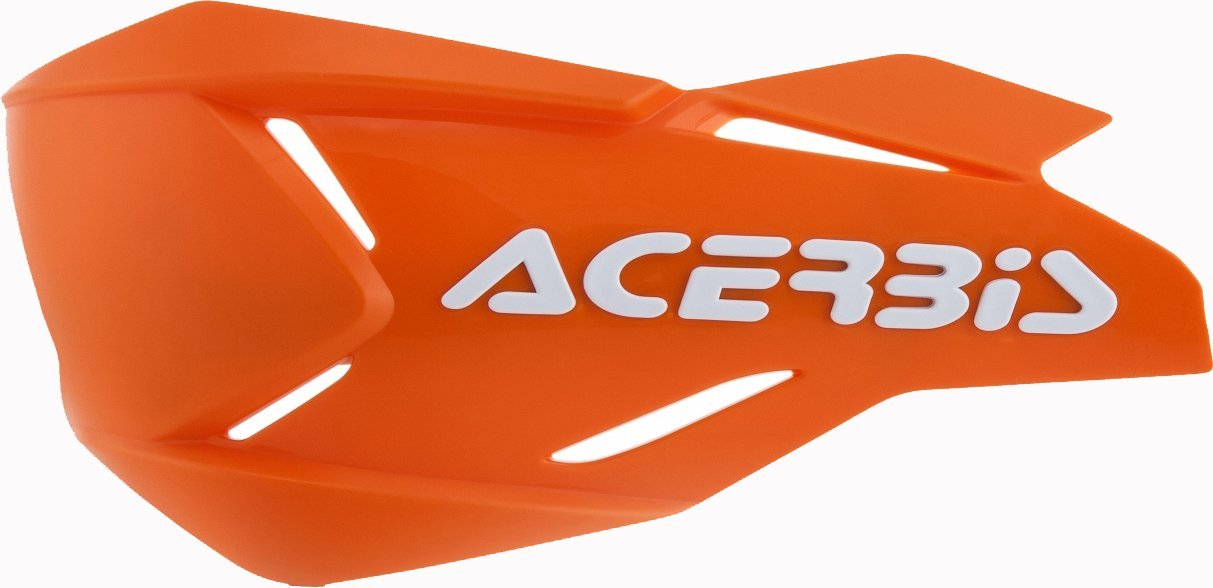 ACERBIS HANDGUARDS X-FACTORY SPOILERS ORANGE WHITE