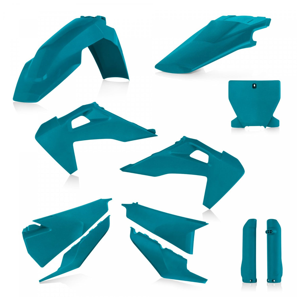 ACERBIS PLASTIC KIT HUSQVARNA TC FC 19-22 METALLIC TEAL