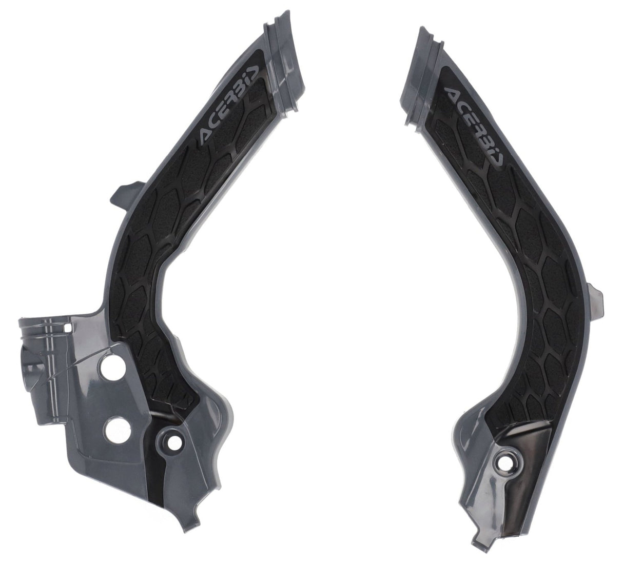 ACERBIS X-GRIP FRAME GUARDS TC FC 19-22 FE TE 20-23 GREY BLACK
