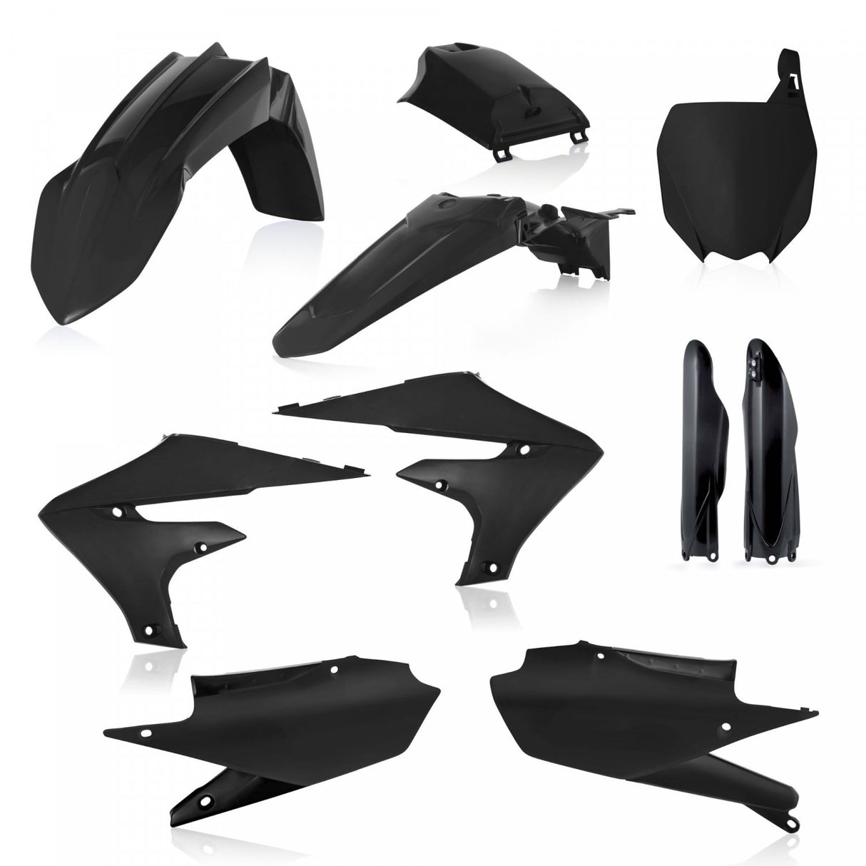 ACERBIS PLASTIC KIT YZF 250 19-23 450 18-22 BLACK
