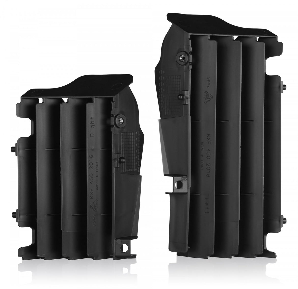 ACERBIS RADIATOR LOUVERS KAWASAKI KXF 250 21-23 450 16-23 BLACK