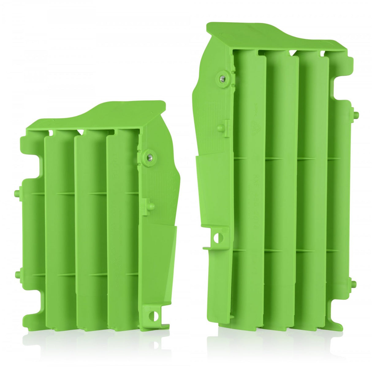 ACERBIS RADIATOR LOUVERS KAWASAKI KXF 250 21-23 450 16-23 GREEN