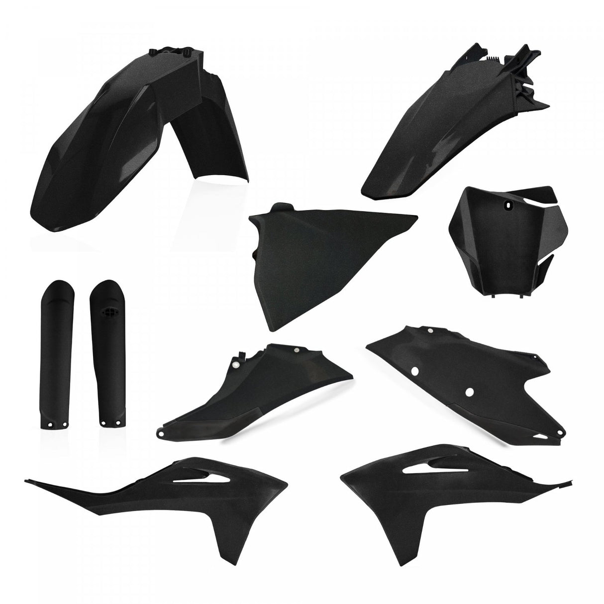 ACERBIS PLASTIC KIT GAS GAS MC MCF 21-23 METALLIC BLACK