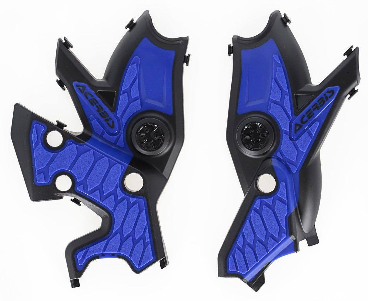 ACERBIS X-GRIP FRAME GUARDS T7 TENERE 700 19-23 BLK BLUE