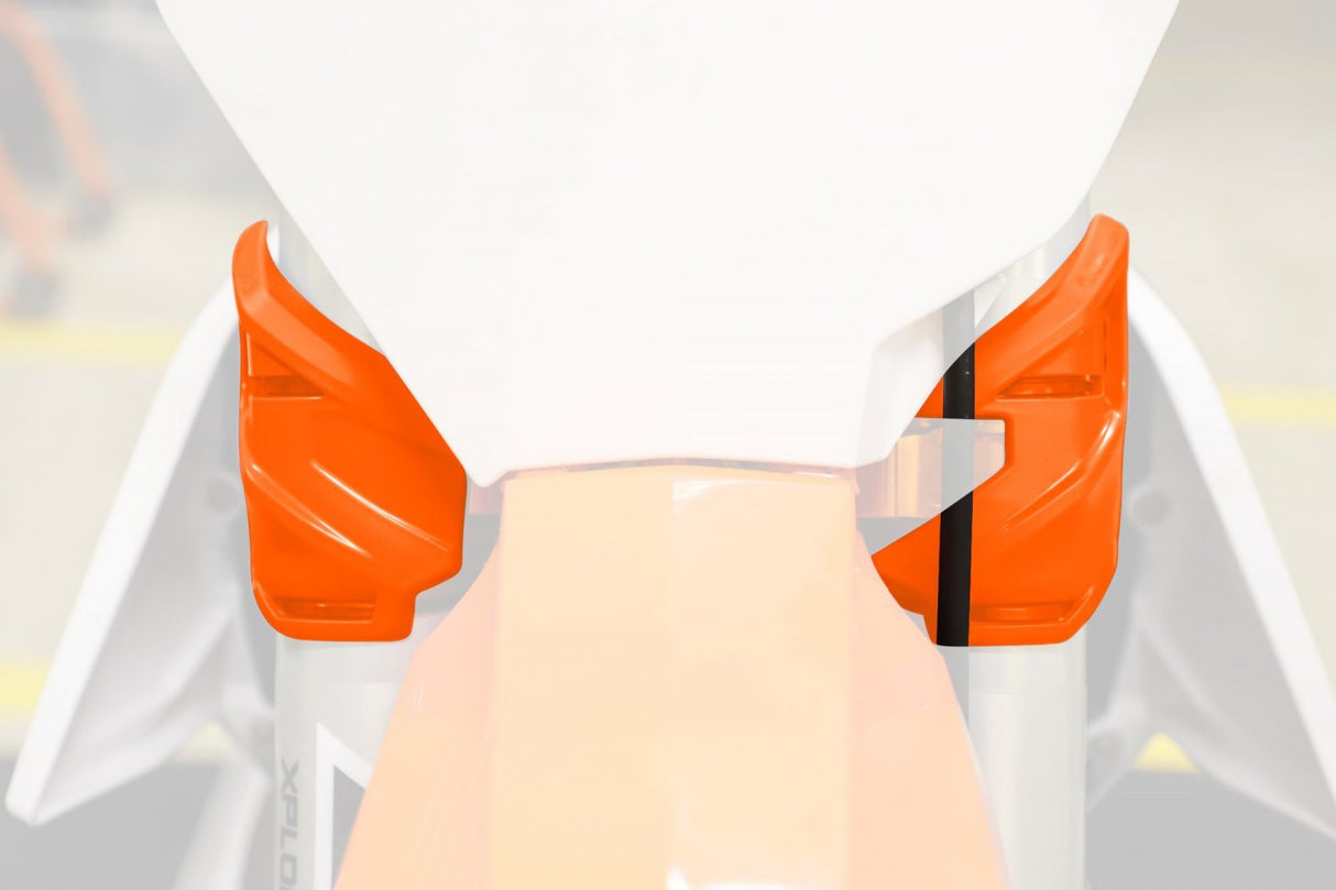 ACERBIS UPPER FORK COVER USD BLACK