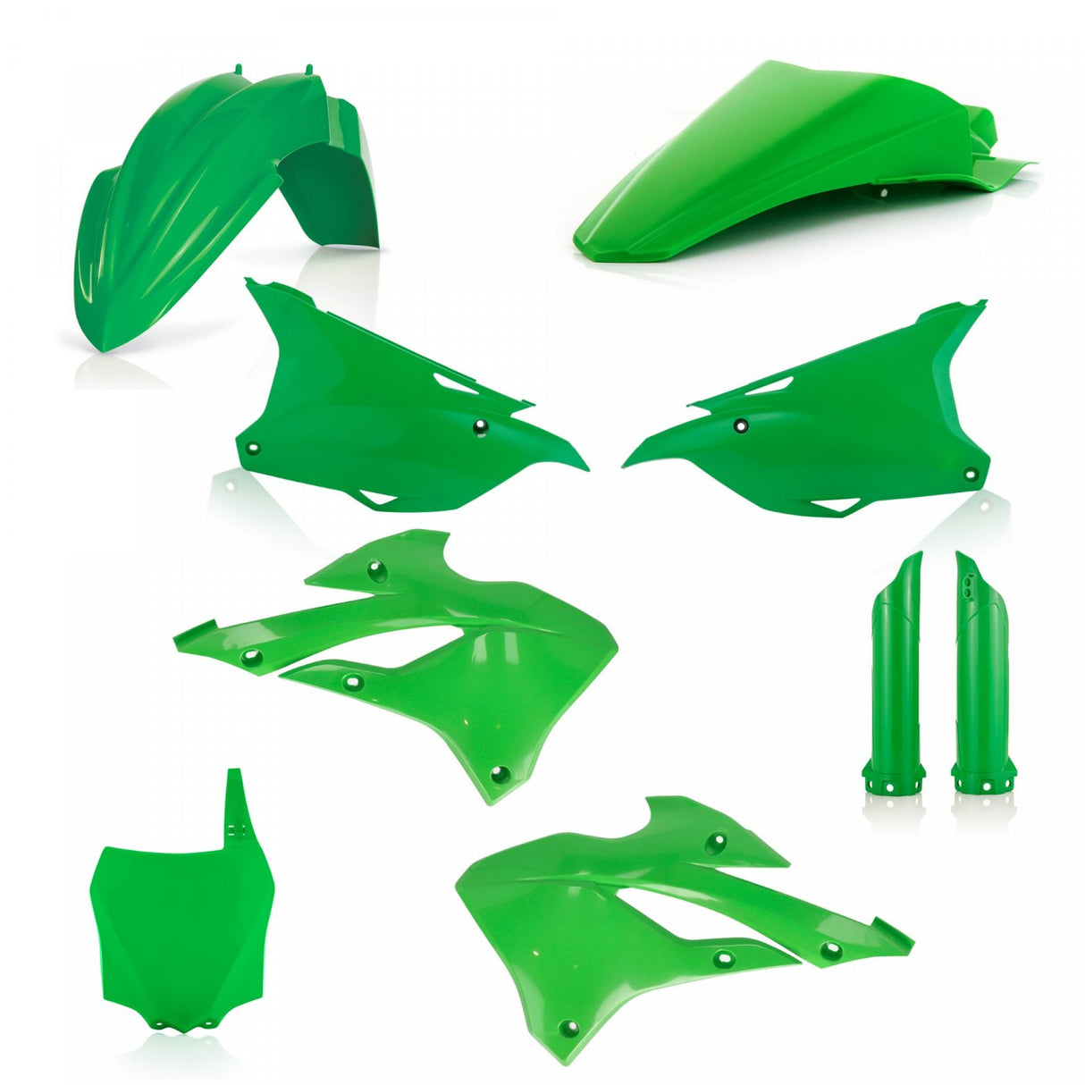 ACERBIS PLASTIC KIT KAWASAKI KX 85 22-23 GREEN