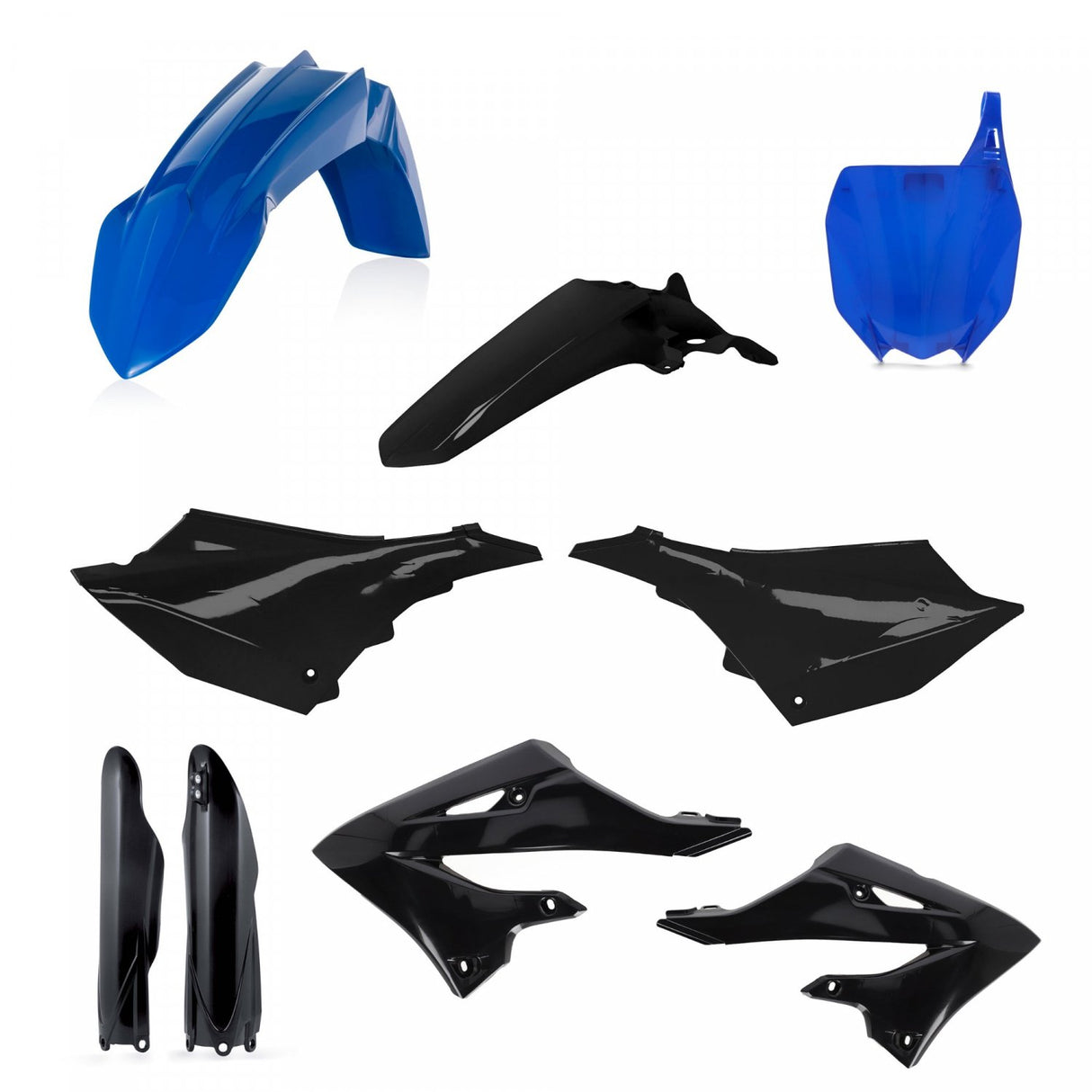 ACERBIS PLASTIC KIT YAMAHA YZ 125 250 22-23 BLUE BLACK