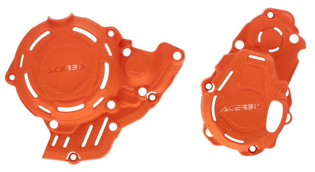 ACERBIS X-POWER ENGINE PROTECTORS SXF FC 250 350 23-24 ORANGE