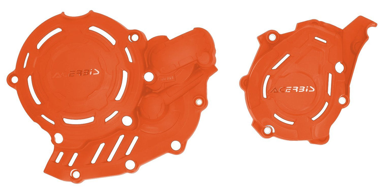 ACERBIS X-POWER ENGINE PROTECTORS SXF FC 450 23-24 EXCF FE 450 500 501 24 ORANGE