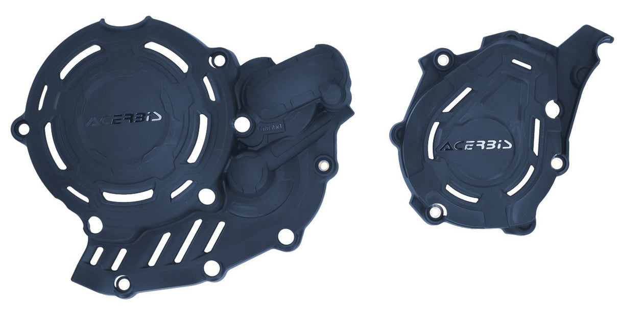 ACERBIS X-POWER ENGINE PROTECTORS SXF FC 450 23-24 EXCF FE 450 500 501 24 NAVY BLUE