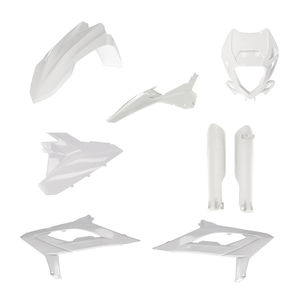 ACERBIS PLASTIC KIT BETA RR 2023 WHITE