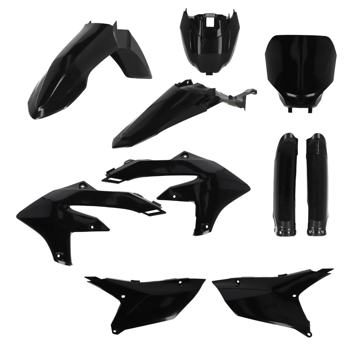 ACERBIS PLASTIC KIT YZF 450 2023 BLACK