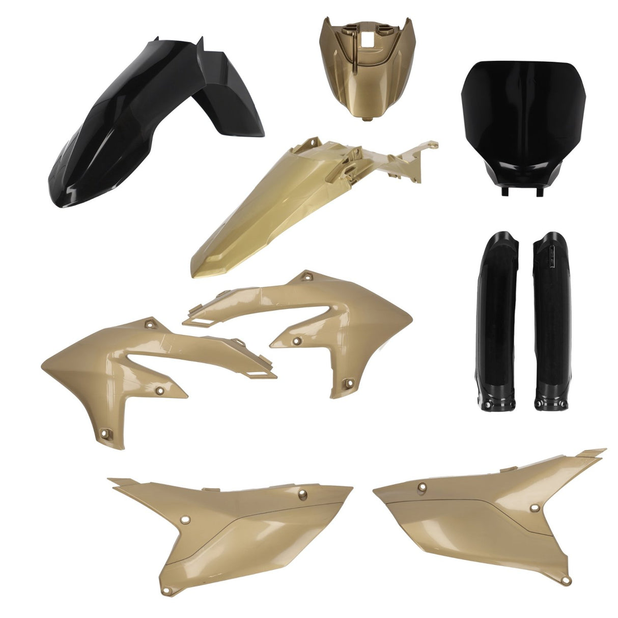 ACERBIS PLASTIC KIT YZF 450 2023 BLACK GOLD