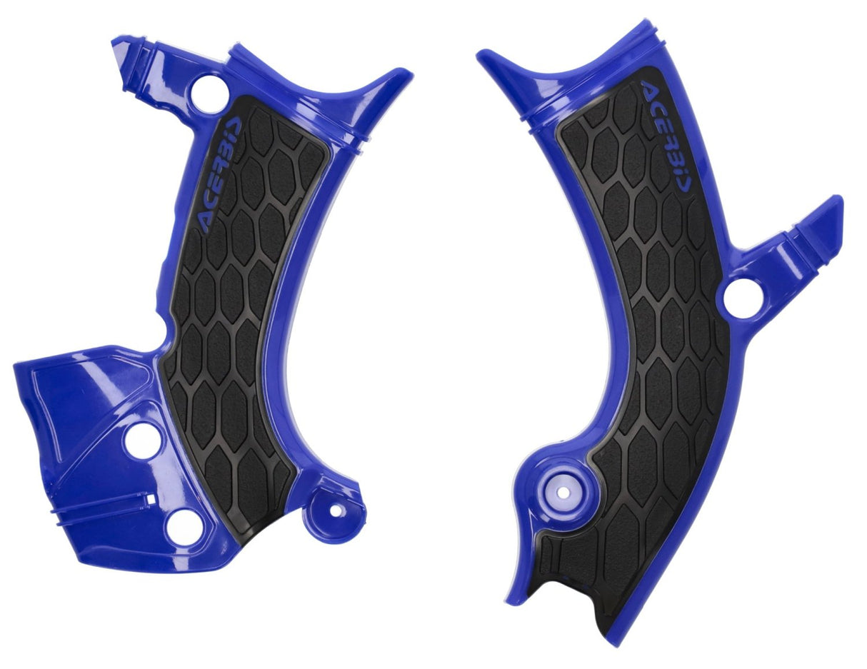 ACERBIS X-GRIP FRAME GUARDS YZF 450 2023 BLUE-BLK