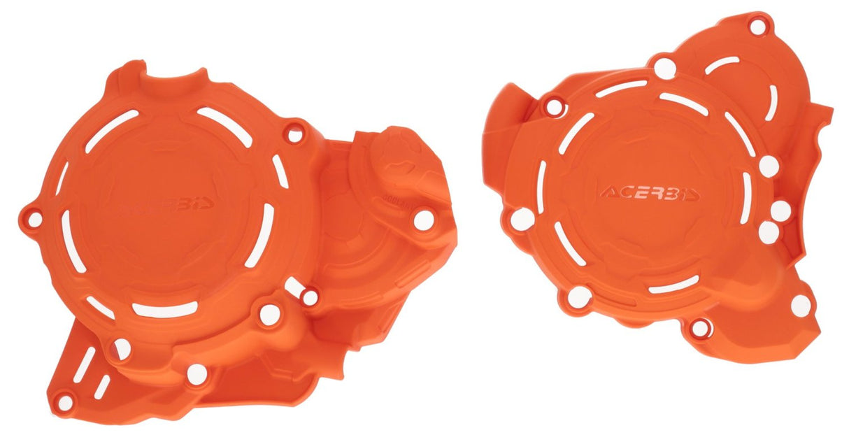 ACERBIS X-POWER ENGINE PROTECTORS EXC TE 250 300 24 ORANGE