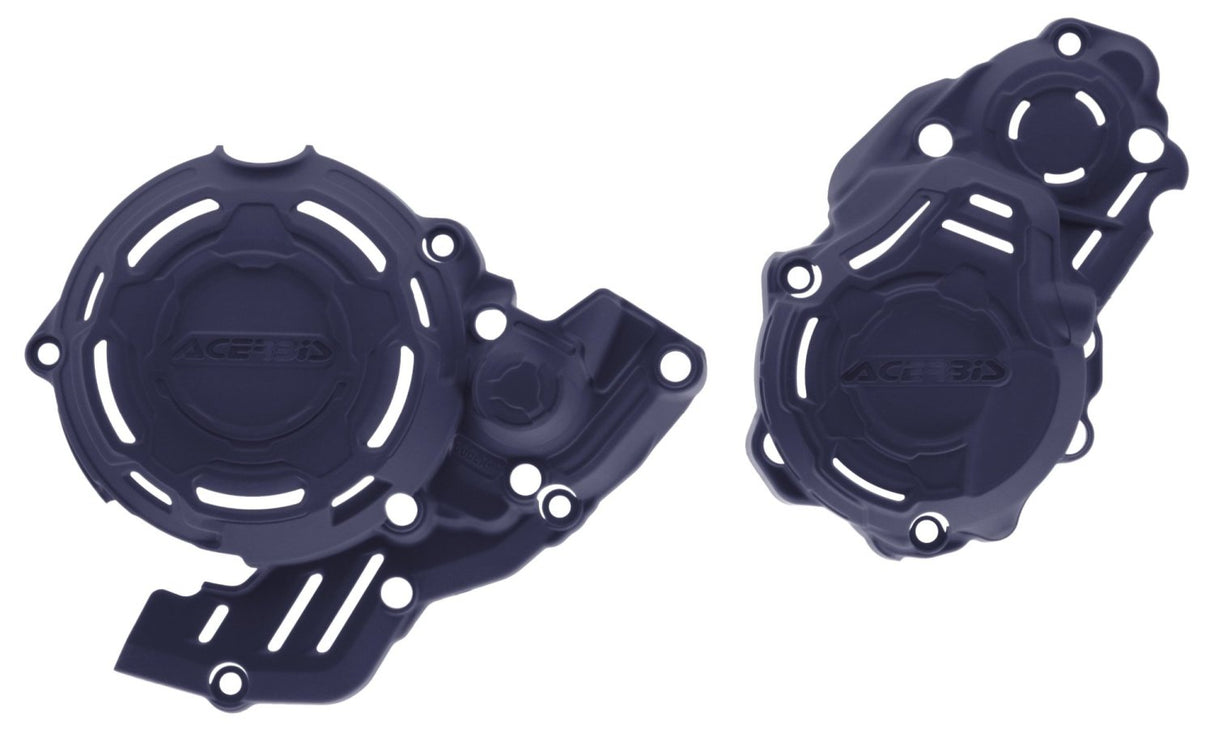 ACERBIS X-POWER ENGINE PROTECTORS EXCF FE 250 350 24 NAVY