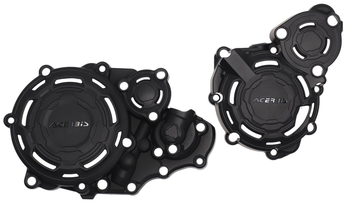 ACERBIS X-POWER ENGINE PROTECTORS SUZUKI DRZ400 00-23 BLACK