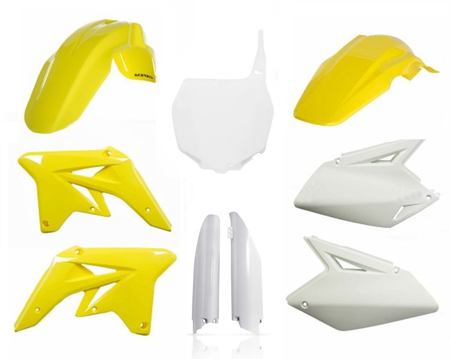 ACERBIS PLASTIC KIT FULL SUZUKI RMZ 250 07-09 ORIGINAL