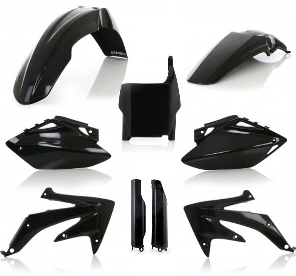 ACERBIS PLASTIC KIT FULL HONDA CRF 450 07 BLACK