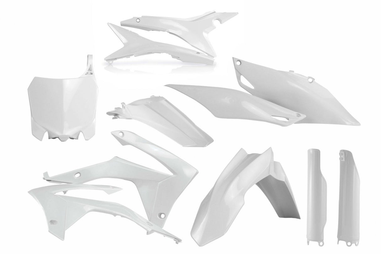ACERBIS PLASTIC KIT HONDA CRF 250 14-17 450 13-16 WHITE