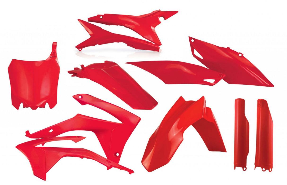 ACERBIS PLASTIC KIT HONDA CRF 250 14-17 450 13-16 RED