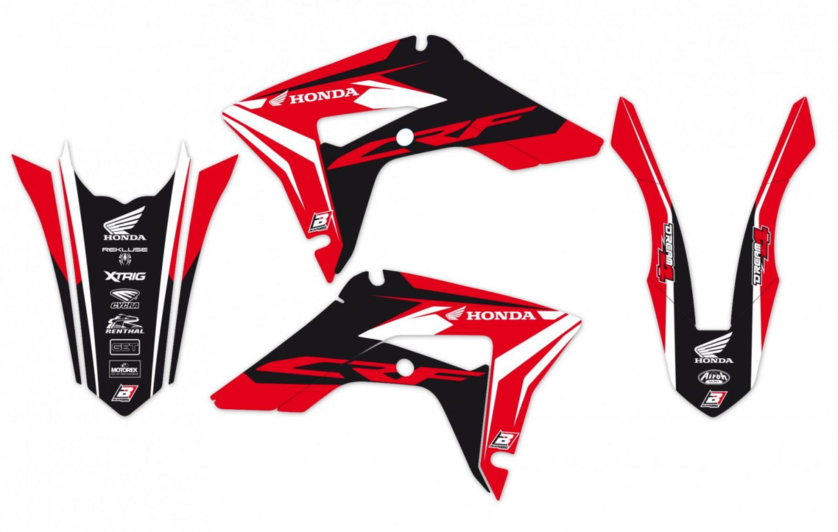 BLACKBIRD GRAPHICS KIT DREAM 4 HONDA CRF 250 22-23 450 21-23