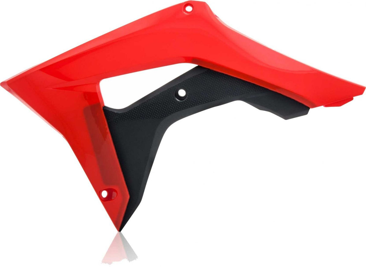 ACERBIS RADIATOR SHROUDS HONDA CRF 250 18-21 450 17-20 RED BLK