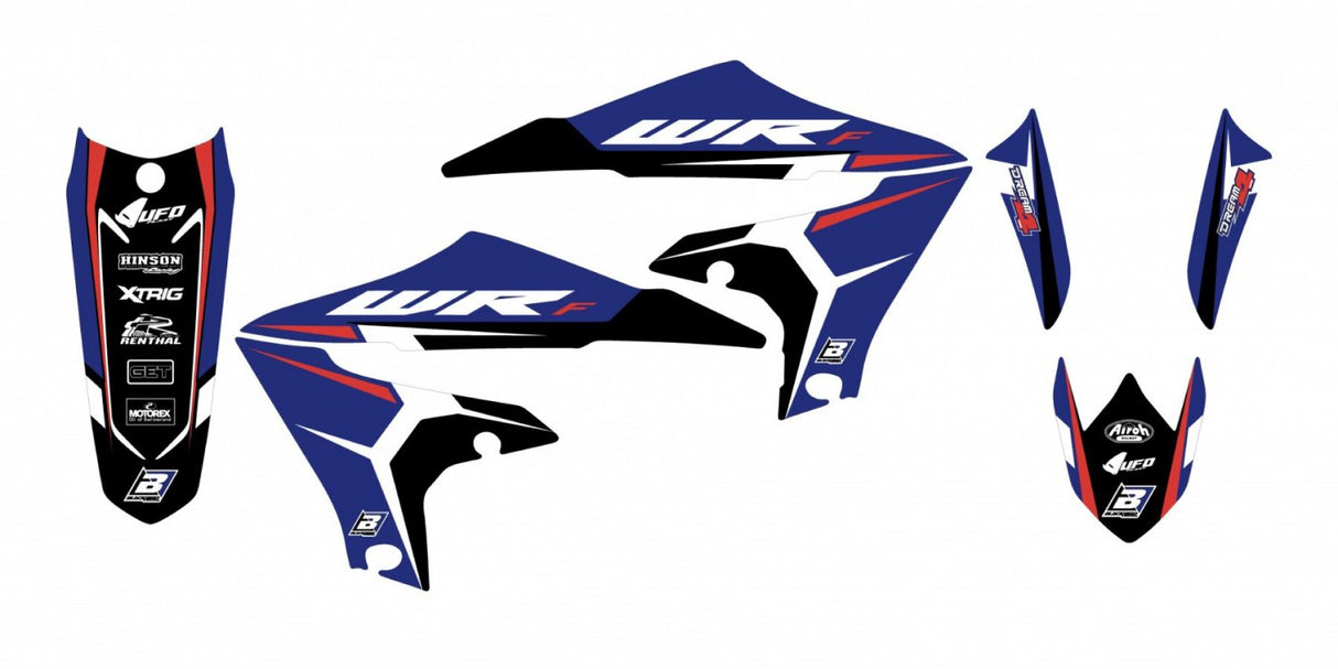 BLACKBIRD GRAPHICS KIT DREAM 4 YAMAHA WRF 250 20-23 450 19-23