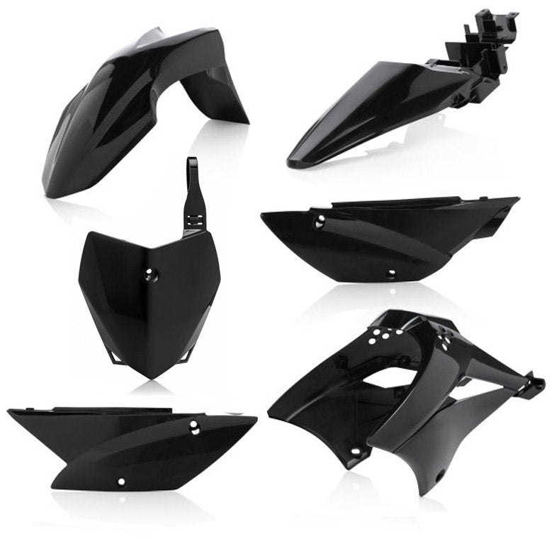 ACERBIS PLASTIC KIT KAWASAKI FULL KLX 110 10-23 BLACK