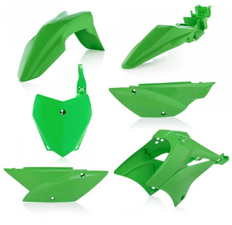 ACERBIS PLASTIC KIT FULL KAWASAKI KLX 110 10-23 GREEN
