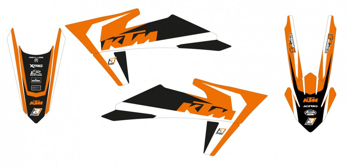 BLACKBIRD GRAPHICS KIT DREAM 4 KTM SX SXF 23