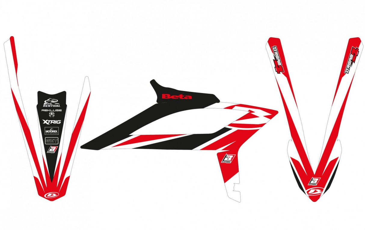 BLACKBIRD GRAPHICS KIT DREAM 4 SERIES BETA RR 20-22