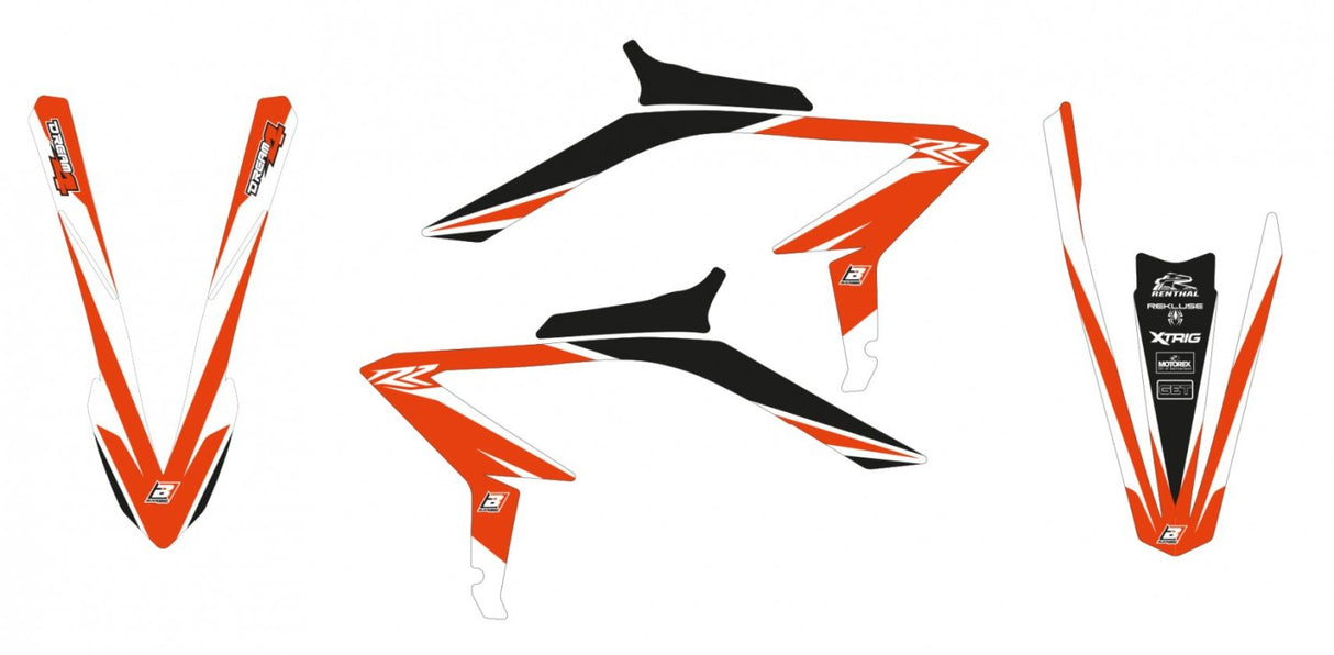 BLACKBIRD GRAPHICS KIT DREAM 4 SERIES BETA RR 23