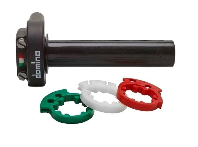 DOMINO THROTTLE XM2 ROAD BLACK